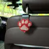 Gancho de Carro Criativo com Strass Desenho de Pata de Gato Gancho para Banco Traseiro do Carro Cabide para Carro Gancho Decorativo Multifuncional para Armazenamento no Interior do Carro