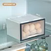Caixa de Armazenamento para Geladeira Tipo Gaveta Crisper Geladeira Especial Grau Alimentício Fruta Ovo Comida Bolinho Artefato Organizador
