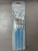 Kit Selecionado Cuidadosamente com 6 Canetas de Cristal Lapidado, Caneta de Fototerapia Azul Claro, Haste de Broca Acrílica, Conjunto de Ferramentas para Manicure, Caneta de Cristal