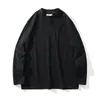 Esencial Otoño e Invierno Proceso de Cepillado Doble Cara Nuevo Otoño e Invierno para Hombre Cómodo Cálido De Rung Camiseta de Manga Larga Capa Base