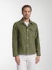 Chaqueta de Trabajo con Solapa Estilo Europeo y Americano Color Sólido Abrigo Gabardina para Hombre Versátil de Longitud Media Casual Versátil