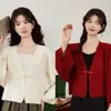 Cárdigan de punto de lana abotonado estilo chino retro, nuevo suéter de manga murciélago corto para primavera 2026