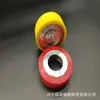 Rueda de poliuretano rueda recubierta de goma rodamiento de rueda rodillo recubierto de goma PU transportador de rodillos rueda de goma colgante núcleo de aluminio rueda recubierta de goma de poliuretano