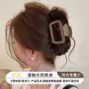 Venta al por mayor de accesorios para el cabello de Dongdaemun, Corea: Pinzas de pelo de moda para la parte trasera de la cabeza para mujer, pinzas de tiburón de alta gama y exquisitas