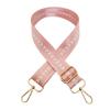 Nova Alça Larga de Ombro Colorida de Nylon com Flecha Ajustável Transversal para Bolsa Feminina Acessórios Alça de Substituição Alça Longa