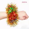 Flor de pulso desempenho infantil mão flor dança desempenho cheerleader esportes pulseira de entrada jardim de infância adereços de dança