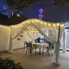 Toldo parasol para exteriores, cenador de patio, terraza de casa de huéspedes, refugio de lluvia para jardín, toldo de cisne para villa, tienda de campaña con sombrilla parasol para exteriores