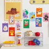 30 Postales Suaves y Lindas de Animalitos, Tarjetas de Felicitación Hechas a Mano de Alta Gama Estilo Ins, Tarjetas Creativas para Decoración de Pared