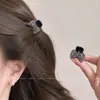 Mini pinza para el pelo con pedrería para mujer, pasador para flequillo de la frente, pinza lateral, clip pequeño exquisito, accesorio para el pelo de princesa