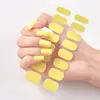 2025 Nova Manicure Gel Sem Cozimento Adesivo 3D Completo Adesivos de Manicure Estilo Ins Esmalte Usável Adesivos de Manicure Foscos