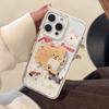 Funda Magnética de Dibujos Animados 17Promax Cachorro Lindo para iPhone18 Teléfono Móvil 14 Adecuada para 13 Anticaídas 16 Funda Suave