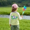 Camisetas básicas de primavera y otoño para niños, manga larga para niños 2025, camisetas de bebé, tops estilo otoño para niñas, ropa nueva para niños