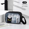 Bolsa de cosméticos portátil à prova d'água, grande capacidade, para natação, para produtos esportivos e de fitness, bolsa de armazenamento