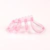 Conjunto de Anéis Keel com Partículas Masculino Novo, Conjunto de Dentes de Lobo, Anel de Resistência Peniana, Anel de Bloqueio de Sêmen Masculino, Brinquedo Sexual para Adultos