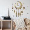 Fun-e232 Comércio Exterior Estrela Lua Pena Lustre Pendente Fundo de Casa Embelezamento Decorativo Adesivos de Parede Atacado