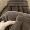 Pantalones de Felpa Doble Cara Nuevos para Otoño e Invierno para Hombre, Pantalones Deportivos con Puño Talla Grande, Pantalones Largos Cálidos Engrosados, Pantalones Deportivos de Invierno Modernos