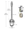 Gancho de balanceo de alta resistencia de acero inoxidable 304, Bola redonda de acero inoxidable Desmontable Silla hamaca Saco de arena Accesorios de hardware