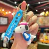 Nuevo Colgante Llavero Dibujo Animado Snoopy para Bolso de Niñas Colgante Exquisito Lindo Creativo Llavero al por Mayor