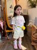 Camiseta de Manga Corta para Niña 25 Verano Niños Dibujos Animados Estampado Camiseta para Bebé Niña Conjunto de Shorts Traje de Verano para Niña
