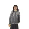 Cárdigan de Punto Perezoso con Bloques de Color Estilo Coreano para Mujer, Top Corto Holgado con Bloques de Color, Nuevo Abrigo Jersey Otoño Invierno