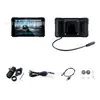 Producto Nuevo Transfronterizo Pantalla Giratoria de 5 pulgadas Portátil Navegación Carplay para Motocicleta Soporta Alimentación USB 5V