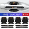 Suministro Directo de Fábrica Patrón Fibra de Carbono Pegatinas para Tazón de Puerta de Coche Manija de Puerta de Coche Espejo Retrovisor Protección Anti-Rayaduras Pegatinas Decorativas Cuerpo