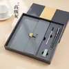 Caja de Regalo Personalizada para Cuaderno con Impresión de Logo, Cuaderno de Trabajo para Oficina, Set de Regalo de Gama Alta Personalizable