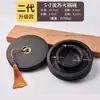 Tinta para caligrafía estilo olla caliente con tapa, Tinta multifuncional para caligrafía, Hecha de piedra natural en bruto, Adecuada para que los principiantes practiquen caligrafía, Se puede moler