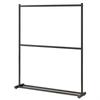 Tendedero Simple Barra para Ropa Doméstica Colgador Plegable de Pie Plegable Balcón Tendedero Doméstico Dormitorio