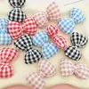 Novos Acessórios de Cabelo com Laço Xadrez Vermelho, Presilhas de Cabelo, Materiais Artesanais, Roupas, Brinquedos, Acessórios e Materiais em Estoque para Atacado