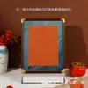 Porta-Cartão para Caligrafia em Microfibra com Cantos Arredondados, Moldura Plástica para Caligrafia, Moldura de Montagem, Moldura de Exibição, Atacado