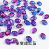 Checa vitrificada tulipa crescente pétalas 6*8mmdiy passo antigo hairpin brincos material de jóias atacado