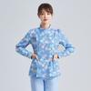 Uniforme de enfermera floral de manga corta para mujer, traje de verano dividido, de manga corta, para residencias de ancianos, madres y bebés, maternidad, niñera, monos de cuidado bucal