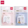 Cinta métrica Deli 79650 de 1,5 m x 7,5 mm, regla suave, color caramelo, mini cinta métrica, herramienta para cortar ropa