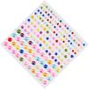 Adhesivo Autoadhesivo para Uñas de Niña DIY Parche para Cejas Ojos Frente Cara Parche de Pedrería Mascarada Infantil Parche de Diamante