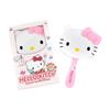 Comercio Exterior Transfronterizo Sanrio Espejo Peine Dos en Uno Espejo de Mano Kuromi Lindo Femenino Dormitorio Espejo de Maquillaje Conveniente