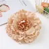 Flor de peonía simulada de gran venta transfronteriza, cabeza de flor, decoración del hogar, flor artificial, arreglo de flores de mesa, flor decorativa para recepción de bodas y hoteles