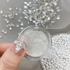 Rhinestones Irregulares de Fondo Plano para Uñas de Moda Zirconia Cúbica Trapezoidal Mixta 3D Perla Gota de Agua Decoración de Uñas Alta Calidad Venta al por Mayor