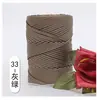 Fio de Seda Gelada, Fio de Cânhamo de Gelo Leve de Tubo Grosso, Fio Oco, Fio de Cânhamo de Gelo para Tricô à Mão, Chapéus de Crochê, Ganchos de Almofada, Fio para Bolsa Fabricante