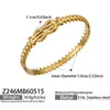Pulseira Europeia Mais Vendida Nova de Aço Inoxidável com Fecho de Coração Incrustado com Zircônia Banhada a Ouro Real 18K Conjunto de Pulseiras de Luxo Leve