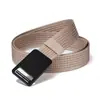 [Personalizado] Cinturón de Lona Transfronterizo para Hombre Cinturón Táctico de Nailon para Pantalones de Ocio al Aire Libre Hebilla de Aleación Cinturón Tejido para Pantalones