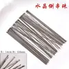 Ferramenta de Crochê para Miçangas Três Vias Feita à Mão Ferramenta para Passar Fio em Miçangas DIY Acessórios para Passar Fio em Miçangas