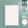 Cuaderno de espiral para estudiante correa de cuaderno de espiral pp transparente cuaderno de espiral b5 horizontal cuadrado diario punto al por mayor