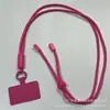 Novo Cordão Colorido de Nylon DIY Ajustável e Removível para Celulares e Crachás de Trabalho