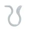Clip de oreja de resina de cabeza de serpiente nueva japonesa y coreana Clip de oreja de perla invisible No alérgico Agujeros de oreja Accesorios de pendientes diy