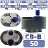 Cb-b bomba de aceite hidráulico bomba de engranajes pequeña b50 bomba hidráulica b32 alta presión b63 miniatura cbb una b10 b16 acero