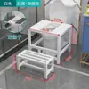 Convertidor de Asiento de Inodoro a Inodoro de Sentadillas, Soporte de Inodoro a Inodoro de Sentadillas, Reposapiés, Inodoro Operado con el Pie