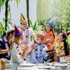 Fabricante Nuevo de Guirnaldas Hawaianas Transfronterizo Venta al por Mayor Amazon Collar de Lei Hula Anillo para el Cuello Anillo para el Pecho Fiesta de Actuación