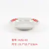 Plato de Servir de Melamina para Comida Caliente y Barbacoa Famoso en Internet de Chongqing, Estilo Vintage Retro Nostálgico, con Diseño de Caracteres Chinos Tradicionales