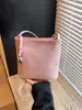 Bolso bandolera tipo cubo casual transfronterizo de gran capacidad, simple, moda otoño 2026, versátil, casual, personalizado, moderno